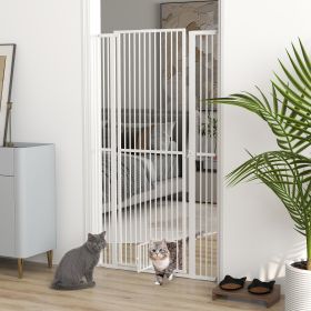 67" Extra Tall Pet Gate (Option: White-1560x780x70 mm)